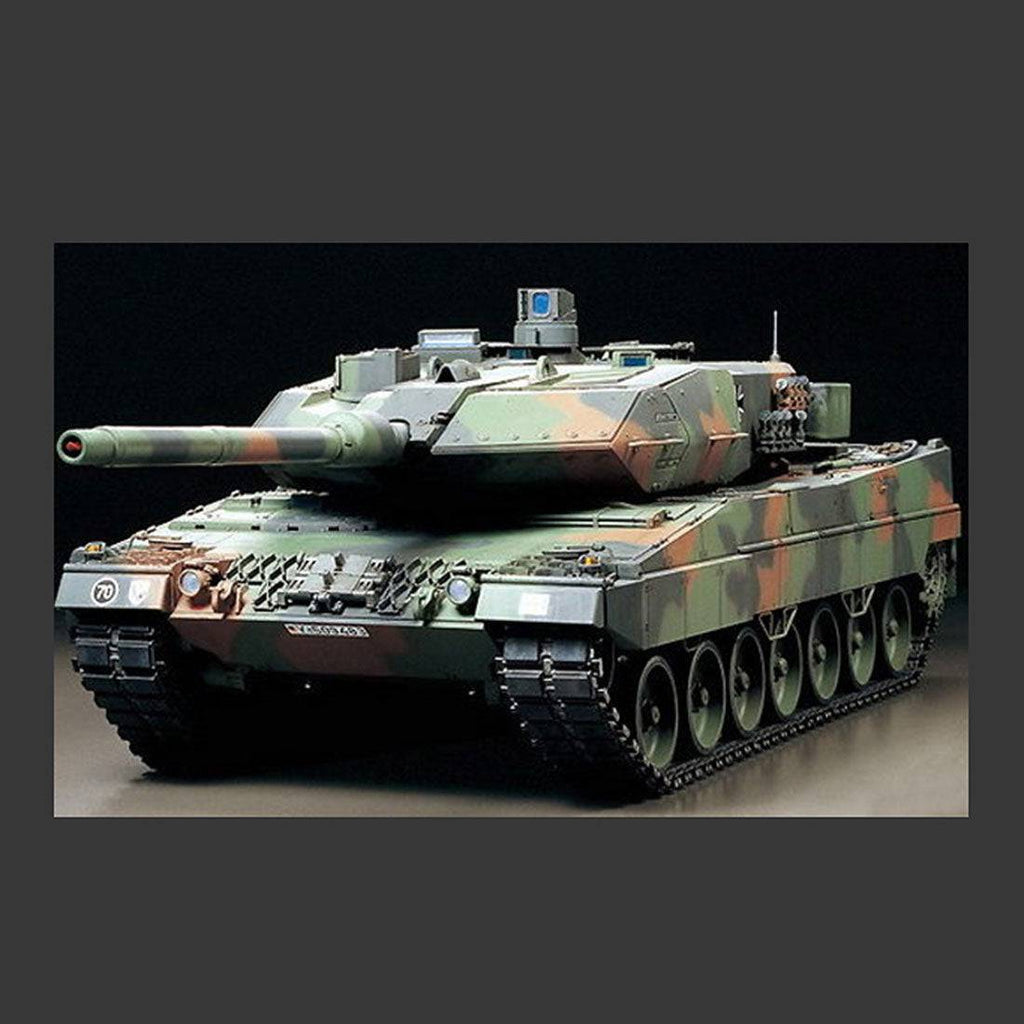 🔥 German Leopard 2A6 RC Tank – Realistic Recoil, BB Shot & IR Combat Ready 🎯